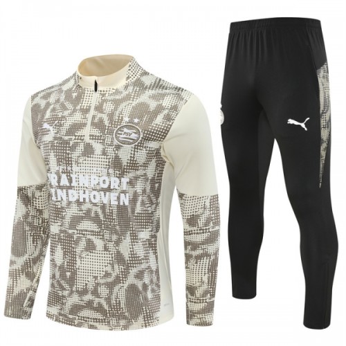 PSV Eindhoven Quarter Zip Training Huppari 2025-26 Harmaa PSV Eindhoven Quarter Zip Training Huppari 2025-26 Harmaa